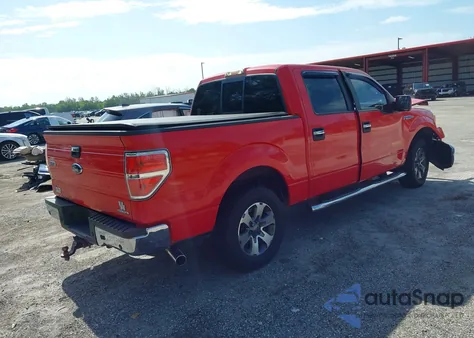 2011 Ford F-150 Xlt z USA, uszkodzony, nr VIN 1FTFW1CF0BKD09571